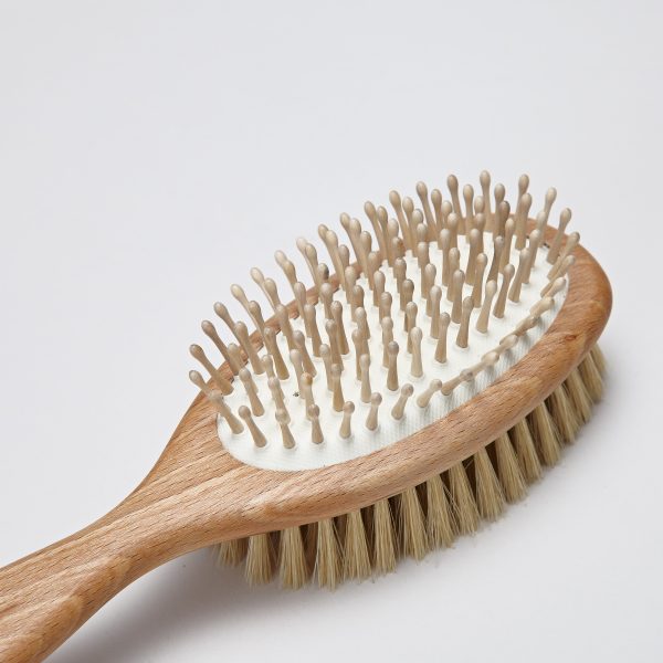 Dog Fur Brush with Leather Loop For Cheap