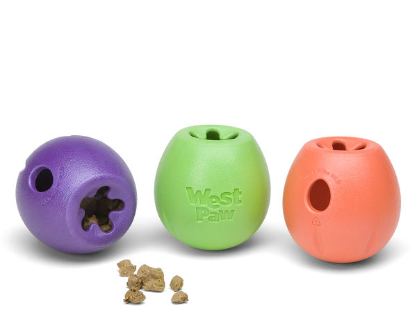 Interactive puzzle, food-dispensing dog toy, Zogoflex Echo Rumbl Online