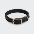 Cloud7: Tivoli Dog Collar in Canvas Leather, Black Supply