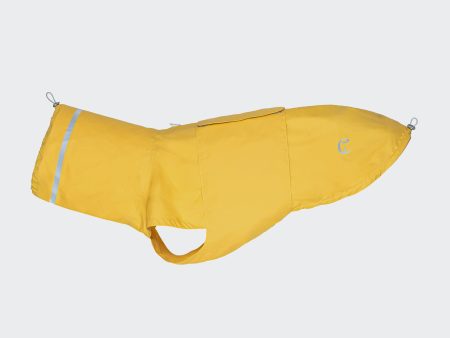 Cloud7 Hamburg Dog Rain Coat in Saffron For Sale