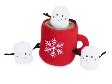 Holiday Burrow Hot Cocoa, Interactive toy for Dogs and Cats Online Hot Sale