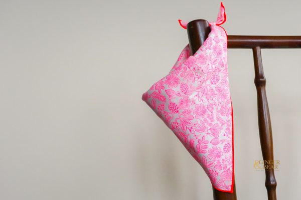 Floral Neon Pink, Dog Bandana Online now