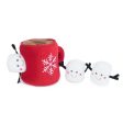 Holiday Burrow Hot Cocoa, Interactive toy for Dogs and Cats Online Hot Sale